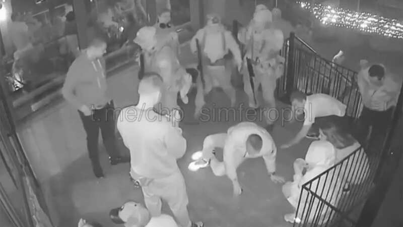 Sickening footage shows moment drunk Russian soldiers go on shooting rampage