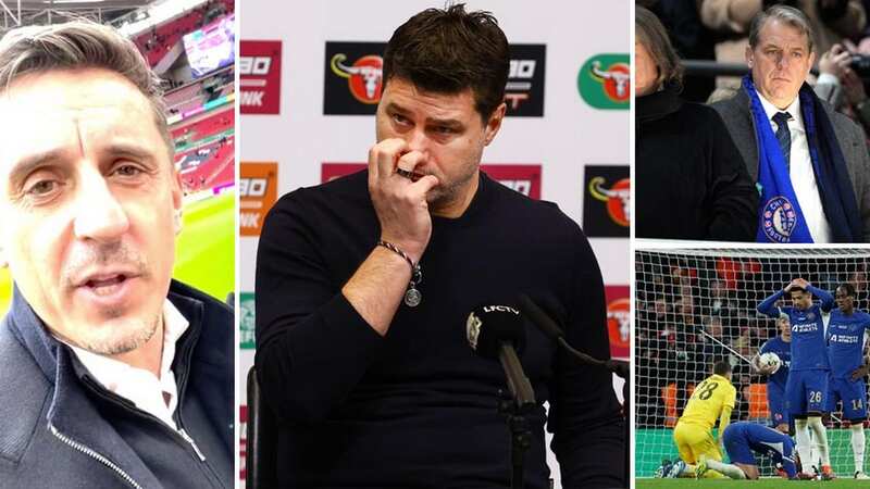 Mauricio Pochettino has fired back at Gary Neville (Image: Getty Images)