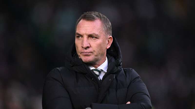 Celtic boss Brendan Rodgers was visibly frustrated despite his side