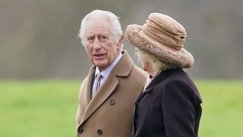 King Charles III and Queen Camilla are pictured leaving a recent church service in Sandringham, Norfolk (Image: PA)