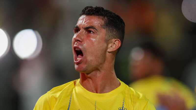 Cristiano Ronaldo was taunted by rival fans during Al-Shabab v Al-Nassr (Image: Getty Images)