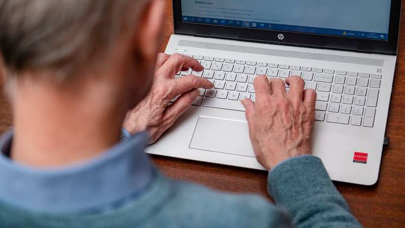Nearly 8 in 10 over 70s use their devices to combat loneliness (Image: © SWNS)