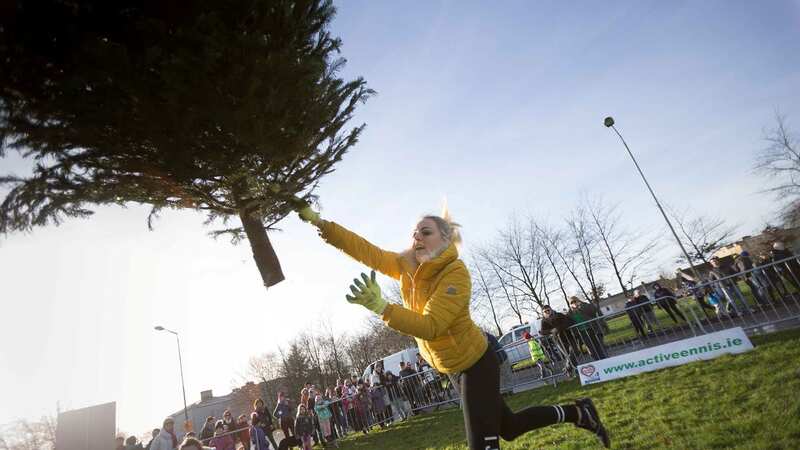 Kamila Grabska lost her claim after she was pictured throwing the tree (Image: Eamon Ward / SWNS)