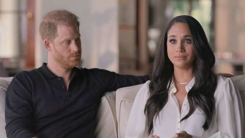Harry and Meghan in ther Netflix documentary (Image: Netflix)