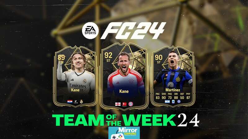 Luka Modric, Harry Kane and Lautaro Martinez could all feature in the EA FC 24 TOTW 24 squad this week (Image: EA SPORTS)