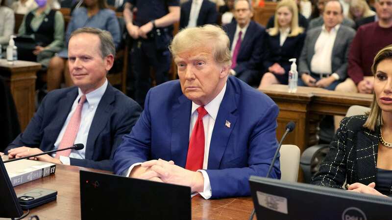 Former U.S. President Donald Trump sits in the courtroom during his civil fraud trial at New York Supreme Court (Image: Getty Images)