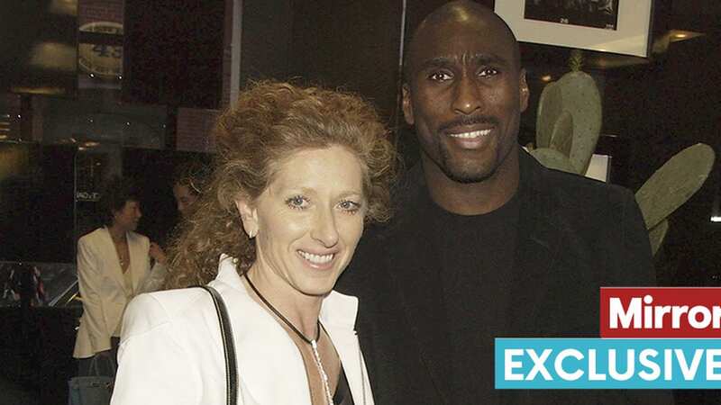 Sol Campbell with Kelly Hoppen in 2004 (Image: Getty Images)