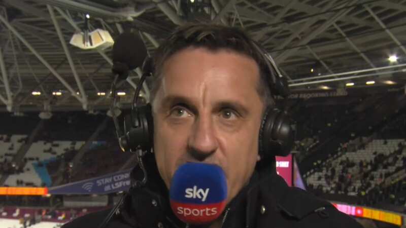 Gary Neville spoke passionately in defence of his opinion (Image: Sky Sports)