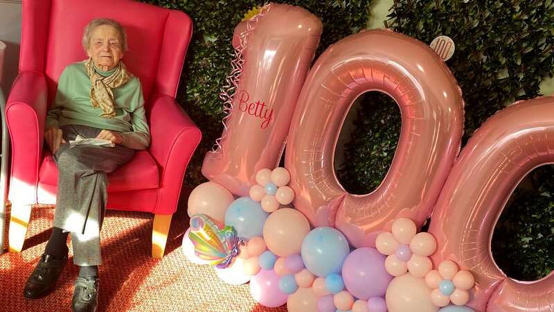 Betty Fairley celebrated her landmark birthday with 100 Ferrero Rocher (Image: PA)