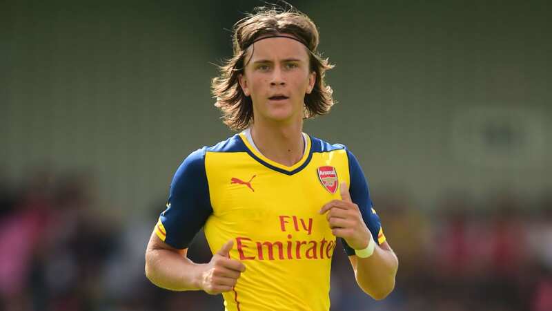 Kristoffer Olsson made one appearance for Arsenal