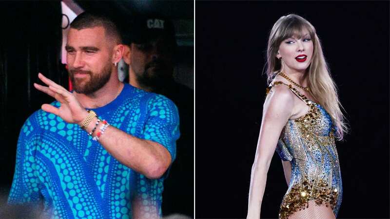 Travis Kelce at Taylor Swift