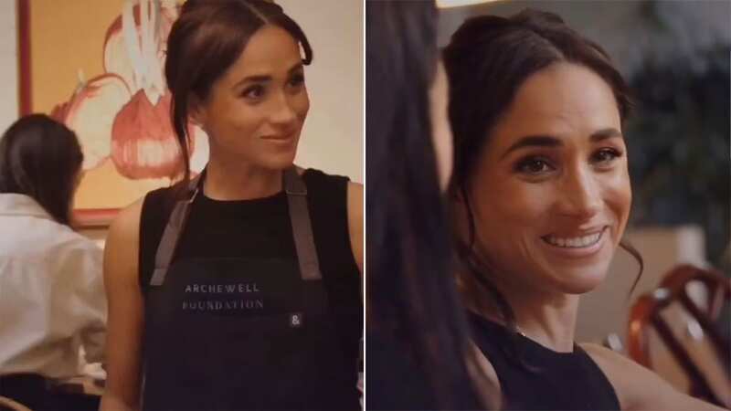 Meghan Markle cooks with Afghan refugees after surprise virtual speech in UK