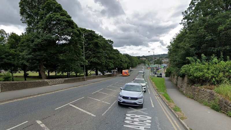 Officers closed the A658 Harrogate Road at Apperley Bridge in Bradford on Tuesday (Image: Google)