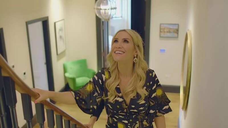 Heidi Range puts factory house in Fulham - with Ferrari in the living room - up for sale (Image: ITV)