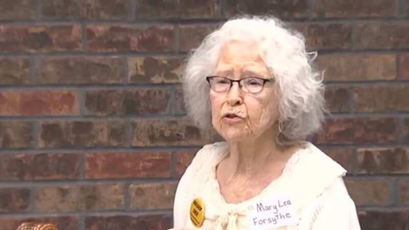 Mary Forsythe will celebrate her 100th birthday with her church (Image: KOCO via CNN Newsource)