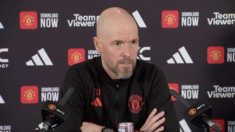 Erik ten Hag insists he does not need public backing from Sir Jim Ratcliffe (Image: Sky Sports)