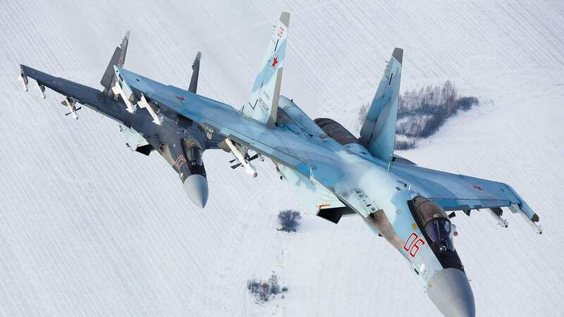 Two Russia Su-35s were shot down (Image: goodfon.ru, / East2west news)