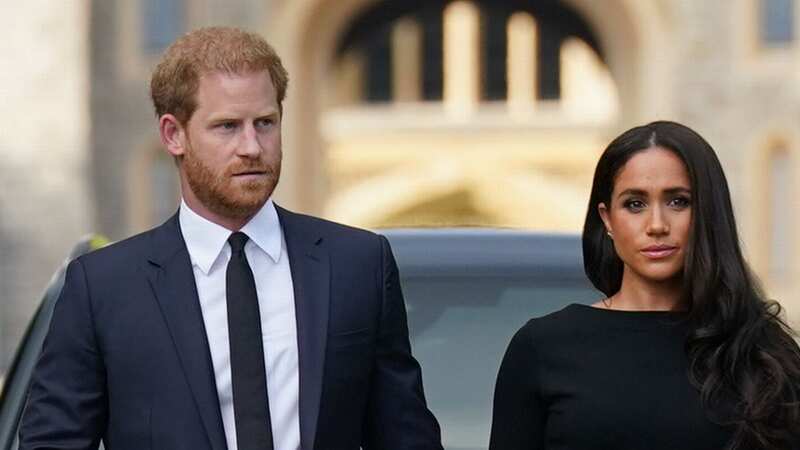 Prince Harry and Meghan Markle were involved in a police car chase (Image: PA)