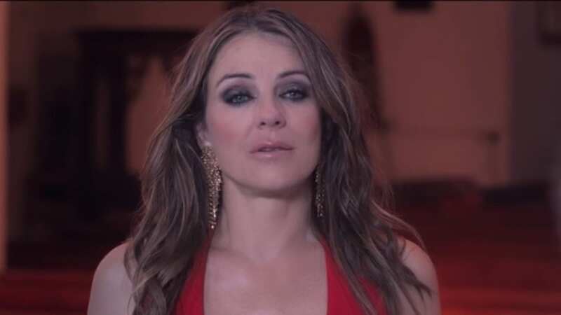 Liz Hurley films racy sex scene with son Damian behind the camera in new film