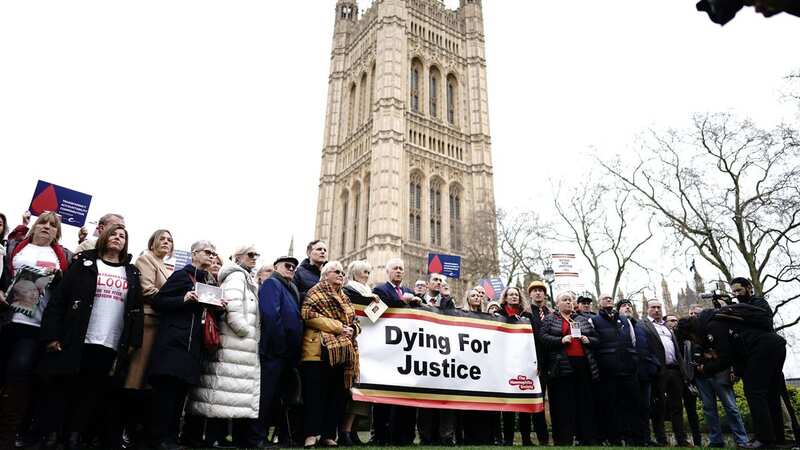 Victims of the infected blood scandal called on the Government to lay out plans for a compensation scheme in next week