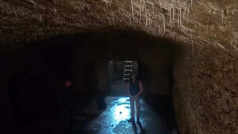 Inside uncovered 19th-century beer cave where no one has been for 100 years
