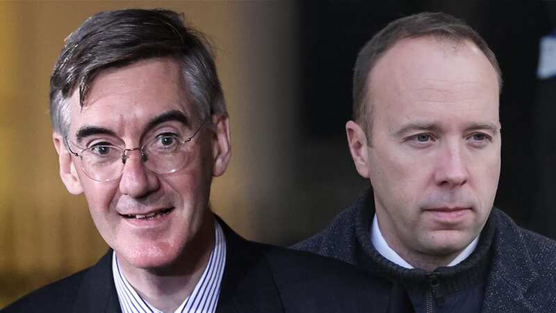 Matt Hancock told a joke about Sir Jacob Rees-Mogg - but his son jumped to his defence (Image: MI News/NurPhoto/REX/Shutterstock)