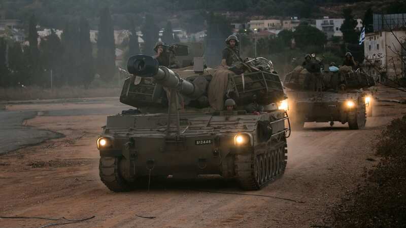 Israeli military forces have been stepping up their presence on the Lebanese border (Image: Getty Images)