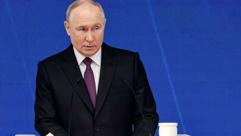 Putin has urged Russians to have more babies (Image: SERGEI ILNITSKY/EPA-EFE/REX/Shutterstock)