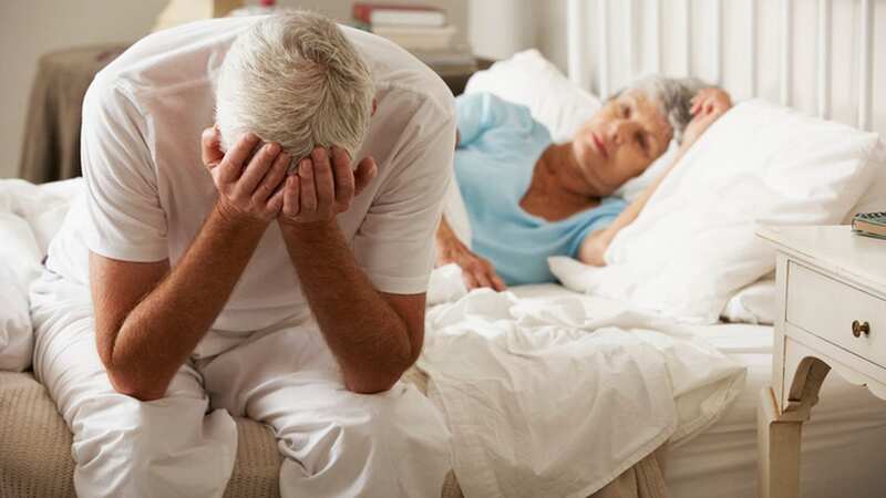 Your partner may notice a common symptom associated with liver disease (Stock photo) (Image: Getty Images/iStockphoto)