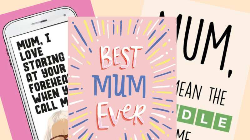 There are so many cards that will entertain and make your mum smile this Mother