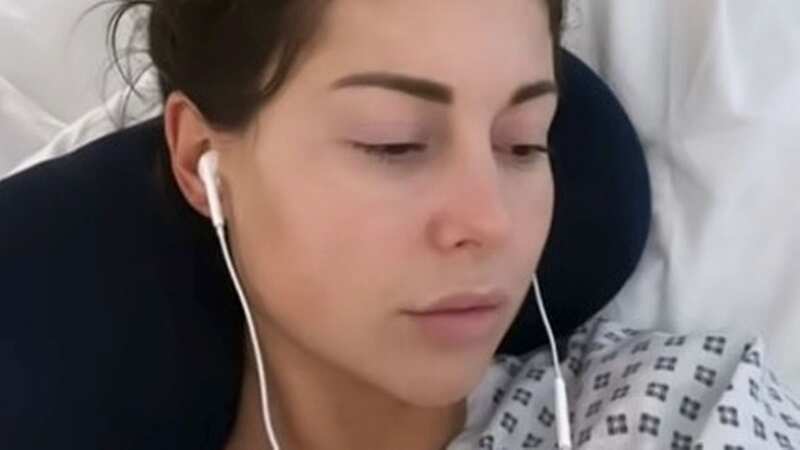 Louise Thompson has posted on social media following the news that she was back in hospital (Image: Louise Thompson/Instagram)
