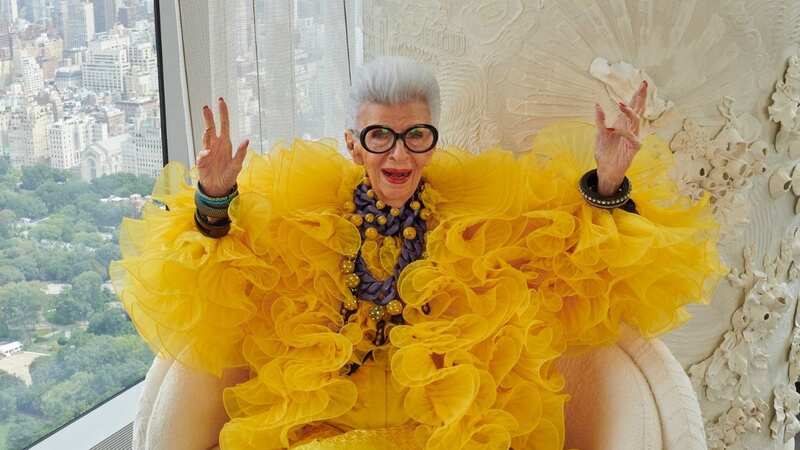Model Iris Apfel celebrates 100 years of life and style in latest H&M campaign (Image: H&M)