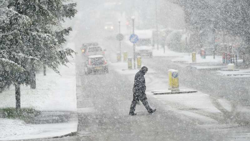 Snow is expected to fall in parts of the UK today (Image: PA)