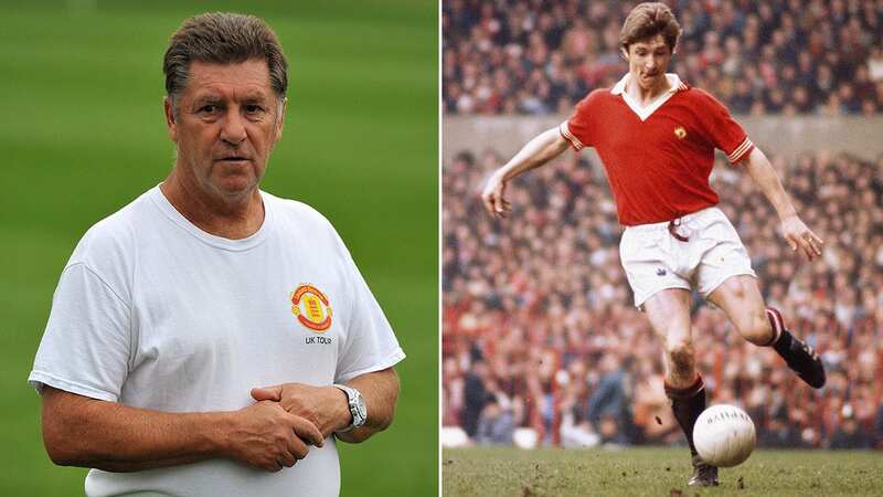 Gordon Hill played for Man Utd from 1975 to 1978