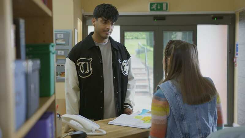 Kia Pegg and Rahul Arya in a recent Doctors episode - the BBC soap was axed this year (Image: No credit)