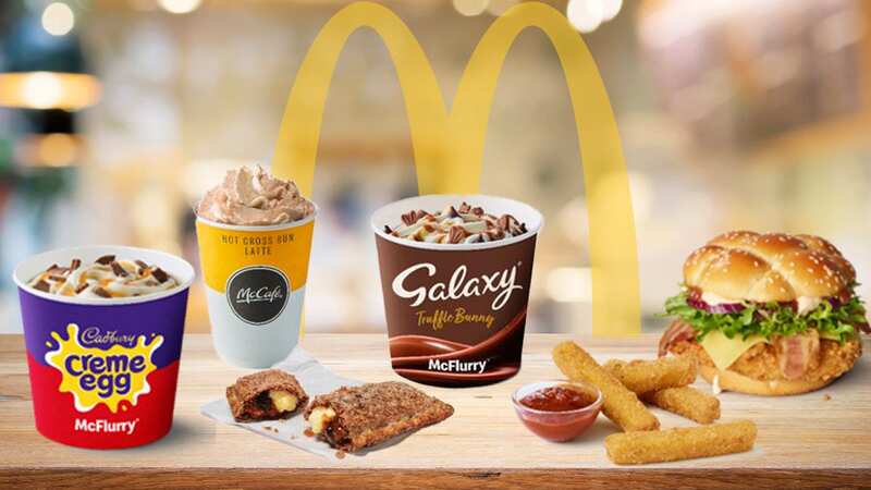 There are some brand new menu additions - but the new McFlurry is the 