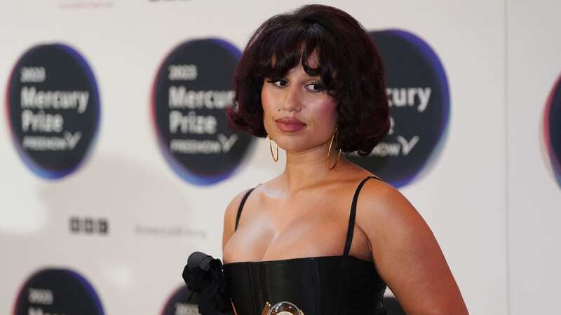 Raye at the Mercury Prize Awards in 2023 (Image: PA)