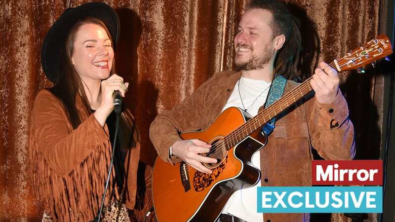 Lisa T and guitarist Luke Slater play at the Brickhouse Tavern (Image: CHRIS NEILL)