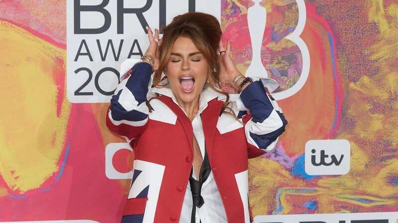 Tallia Storm turns heads in risqué Geri Horner inspired outfit at BRIT Awards