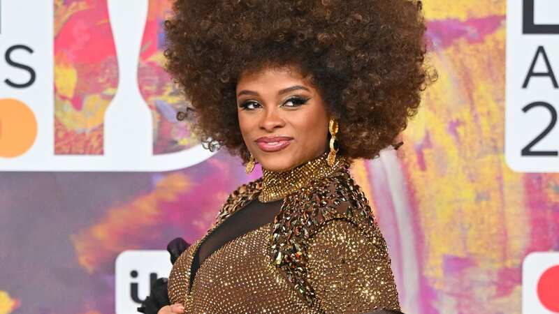 Pregnant Fleur East showcases baby bump in show-stopping outfit at BRIT Awards