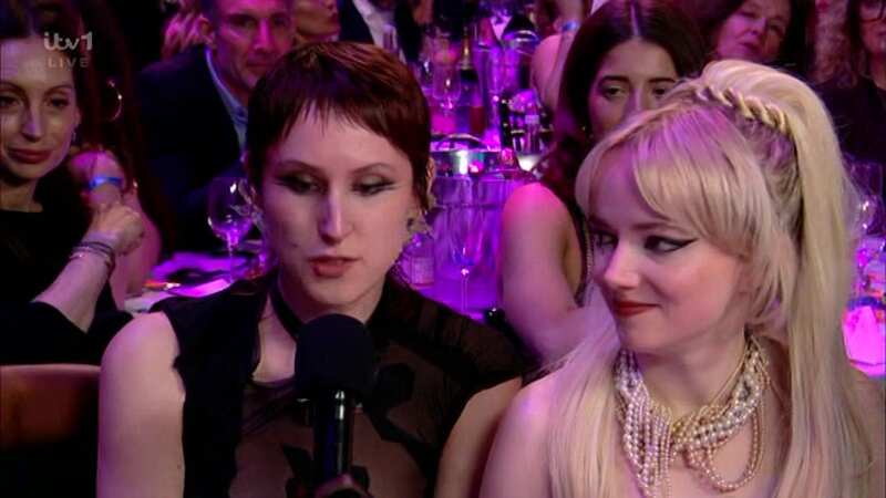 The Last Dinner Party won the prestigious Rising Star award (Image: ITV)