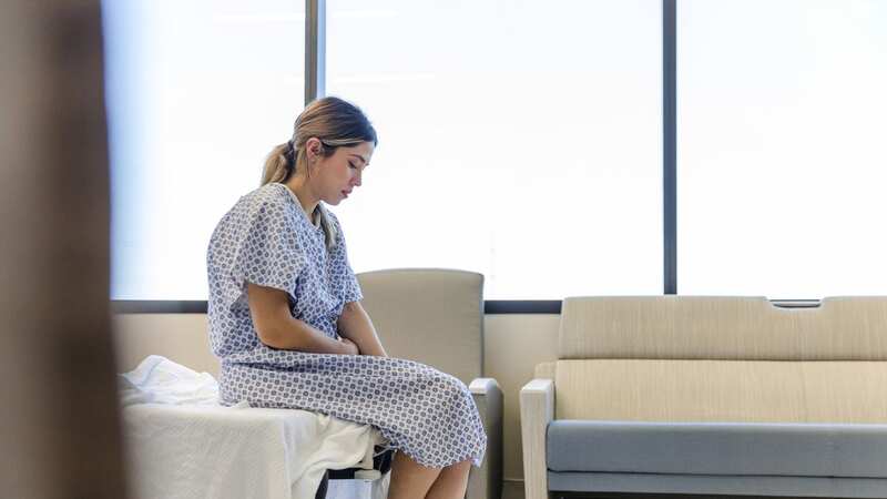 A woman has told how she regrets banning her husband from the birthing room (Image: Getty Images)