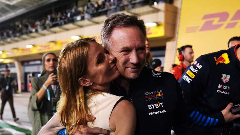 Christian and Geri Horner at the Bahrain Grand Prix (Image: PA Wire/PA Images)