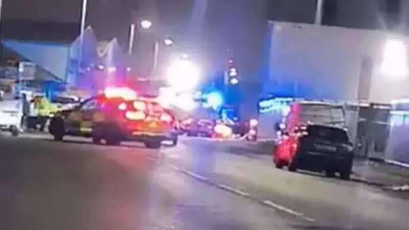 A man has died in a horrific car crash in Glasgow