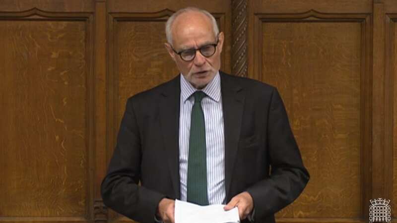 Crispin Blunt had the Tory whip suspended in October pending the outcome of the police investigation (Image: parliamentlive.tv)