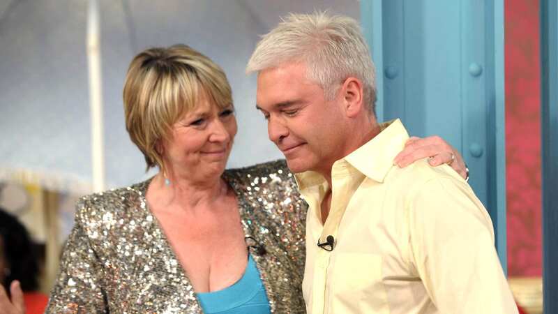Fern with Phil during her last appearance on This Morning (Image: Ken McKay/REX/Shutterstock)