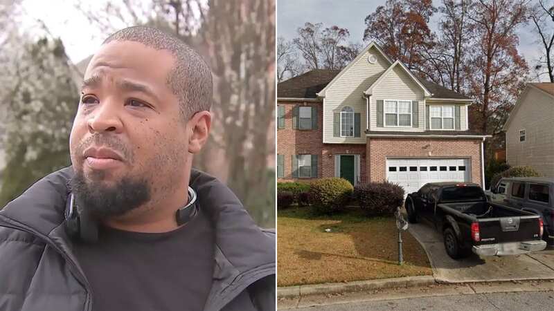 Paul Callins was caring for his sick wife when he says squatters broke in (Image: WSB-TV)