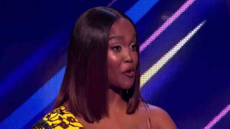Oti Mabuse addressed the Dancing On Ice sexism row during the live show (Image: ITV)