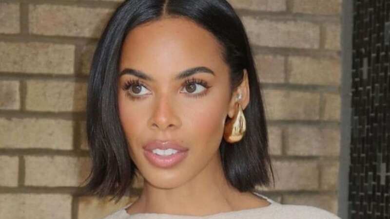 Rochelle Humes wore a pair of Bottega Veneta Drop Earrings to host This Morning (Image: @amberstyledit/Instagram)