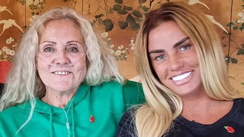 Katie Price has shared an update after her mum Amy was rushed to hospital